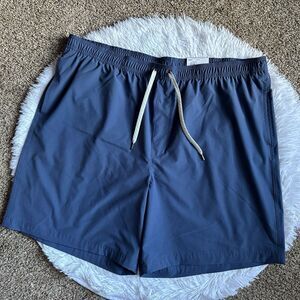 Sonoma Swim Trunks New Blue Mens Size 3XLT